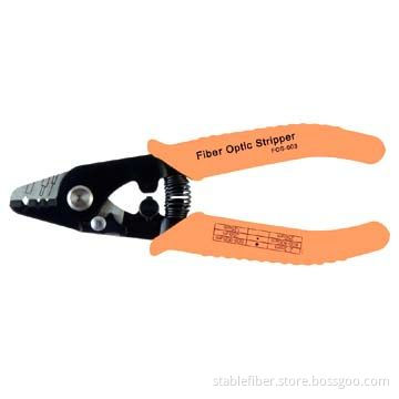 Three Hole Fiber-optic Stripper, Striping Jacket from 1.6 -3.0mm to 900 micron buffer
